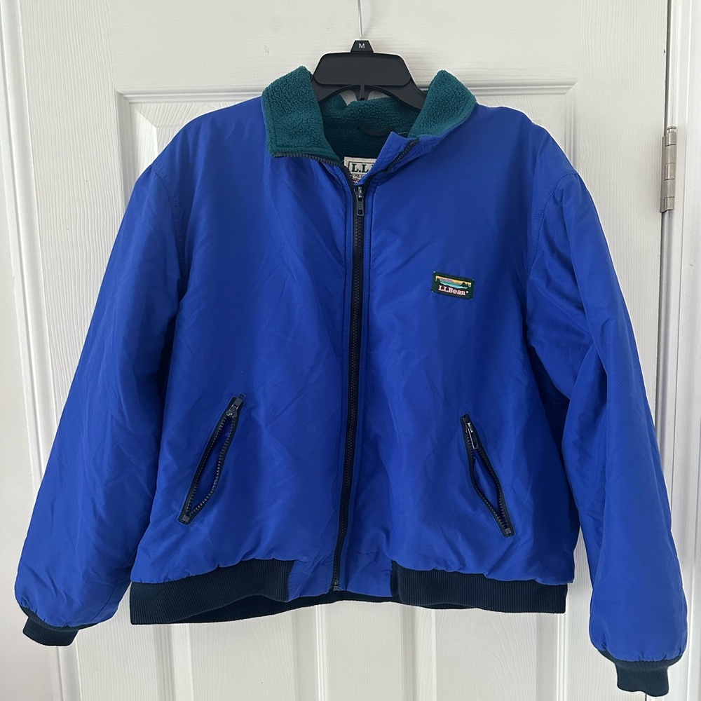 LL Bean Vintage Men’s Warmup Jacket